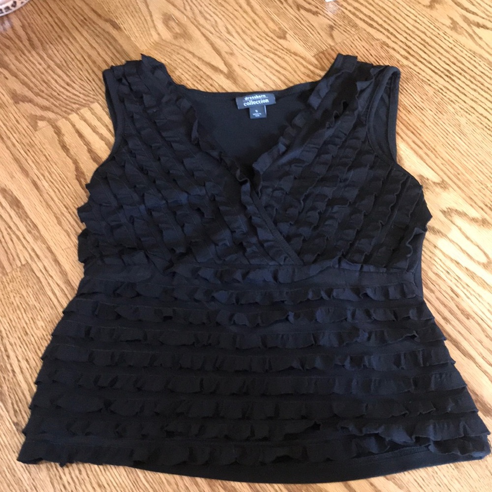 Ruffle tank